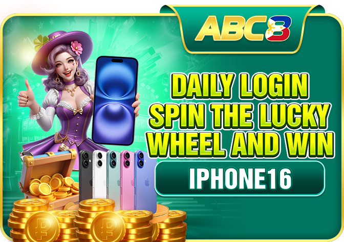 DAILY LOGIN, SPIN THE LUCKY WHEEL AND WIN IPHONE 16!